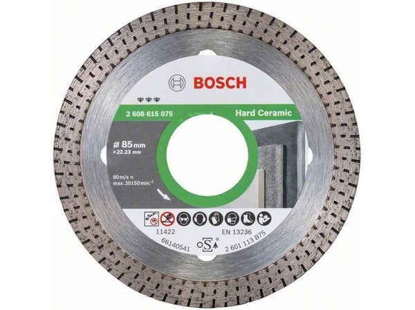 Bosch DIAMANTSKIVE HÅRD CERAMIC 85X22,23MM