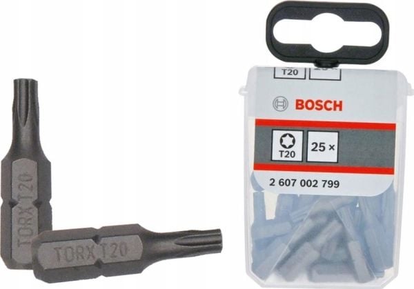 BOSCH KONCÓWKA EXH T20 x 25 mm 25 stk