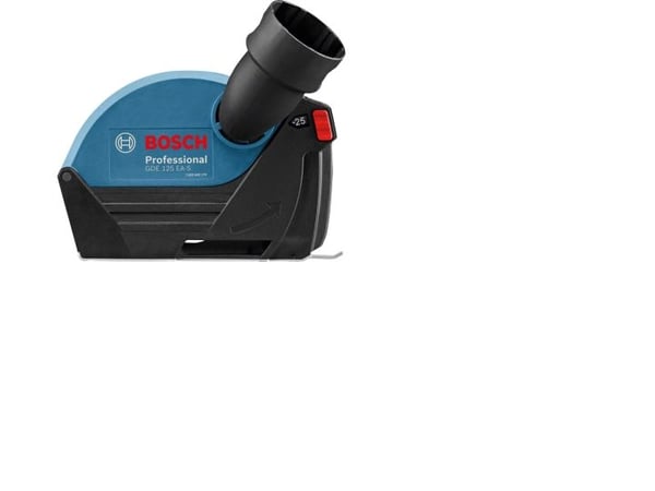 BOSCH dammutsugande kåpa/överdrag GDE 125 EA-S verktygsmontering