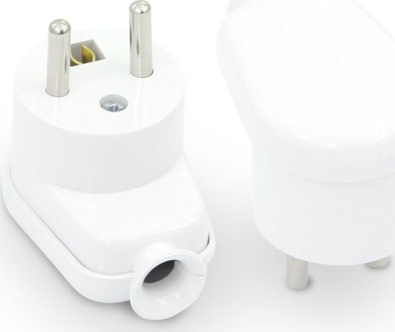 Volteo vit, demonterbar stickkontakt 2P+J 16A 250V