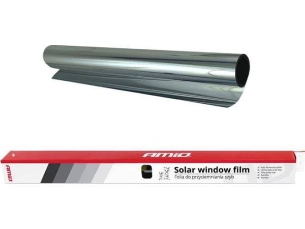 AMiO Vindusfargefilm Dark Silver 0,75x3m (15%)
