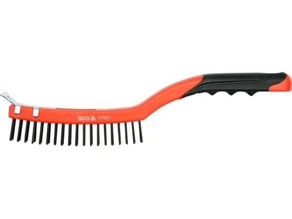 Yato YT-6331, Musta, Punainen, Polyvinyylikloridi (PVC), Kumi, Hiiliteräs, Polyvinyylikloridi (PVC), Kumi, Terästä, Metallityöt, 340 mm