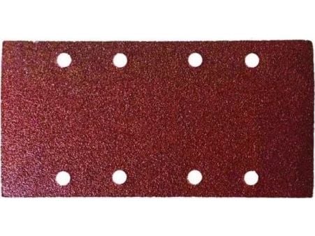 Dedra slipeskiver med borrelås-hull 92 x 182 mm korn 40 5 stk (DED79430)