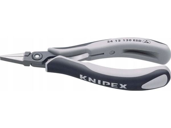 Knipex 34 12 130 ESD, 3,5 mm, 2,19 cm, Stål, Grå, 135 mm, 62 g