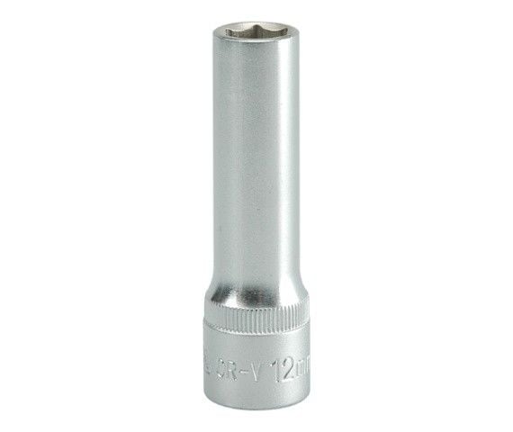 Yato YT-1225, Stikkontakt, 1/2", Metrisk, 1 hoder, 12 mm, Kromvanadiumstål