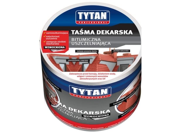 Tytan kattotiivisteiden tiivistysnauha punainen 100mm 10mb - DAT-TF-CR-100WZ
