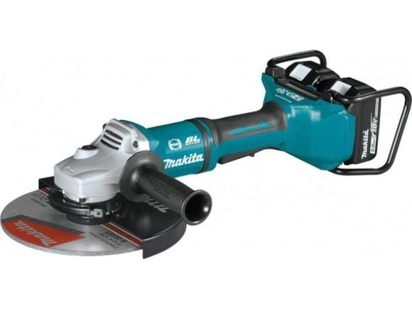 MAKITA KAMPINIS ŠLIFULĖLIS 2x18V LI-ION 230mm 2x5,0Ah DGA900PT2