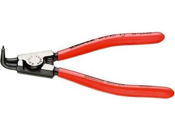 Knipex 46 21 A41, Låseringtang, Kromvanadiumstål, Plast, Rød, 300 mm, 510 g