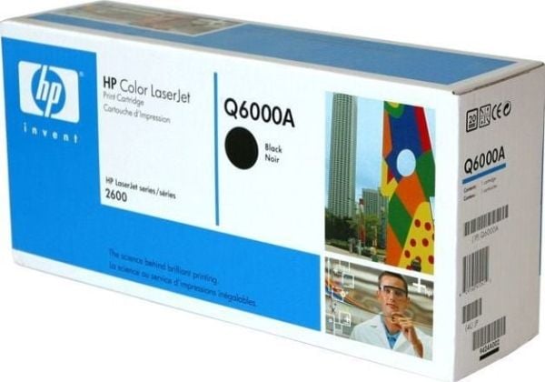 HP Q6000A, 2500 sivua, Musta, 1 kpl