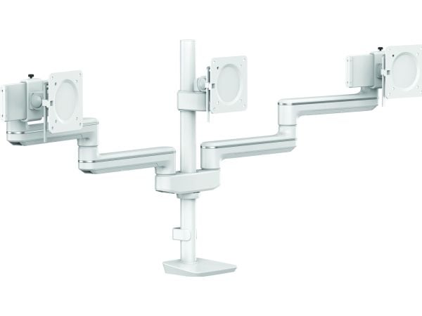 Fellowes Tallo 8616701, Clamp/Grommet, 9 kg, 81,3 cm (32"), 100 x 100 mm, Høydejustering, Hvit