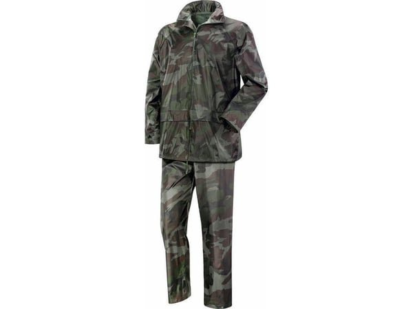 REGNSETT JAKKE + CAMO/CAMO BUKSE L