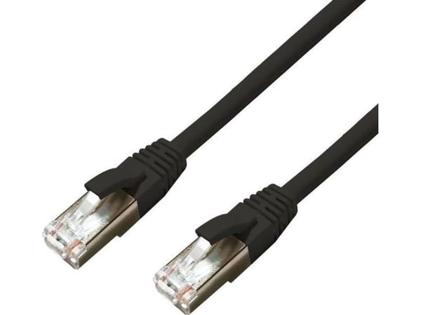 MicroConnect - Koblingskabel - RJ-45 (hann) til RJ-45 (hann) - 1 m - 6 mm - S/FTP - CAT 6a - halogenfri, innendørs, formstøpt, rund, uten hindringe...