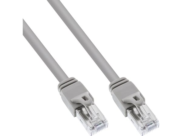 InLine 76733A, 0,3 m, Cat6, S/FTP (S-STP), RJ-45, RJ-45, Grå
