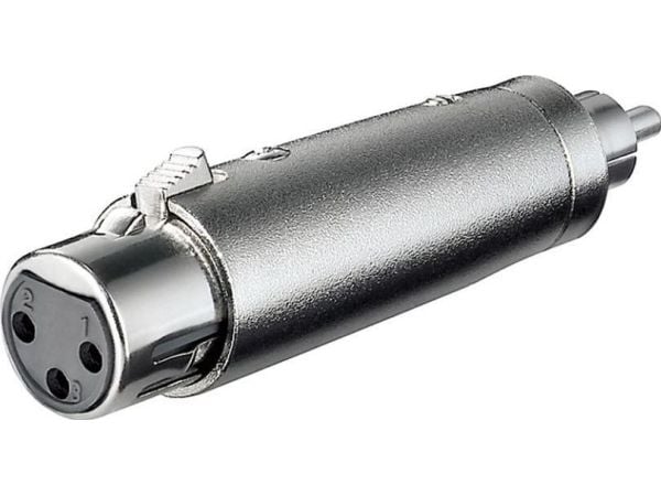 MicroConnect - Audio-adapter - RCA hane till XLR3 hona
