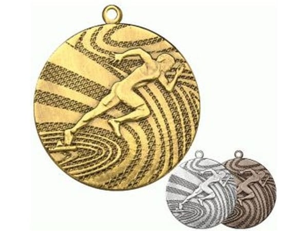 Victoria Sport medalj i stål för löpare, guld Victoria Sport medalj i stål för löpare, guld
