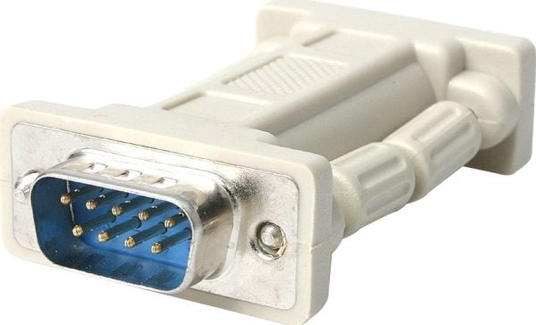 StarTech DB9 RS232 Serial Null Modem Adapter - Null modem adapter - DB-9 (M) to DB-9 (F) - NM9MF - Null modem-adapter - DB-9 (hann) til DB-9 (hunn)...