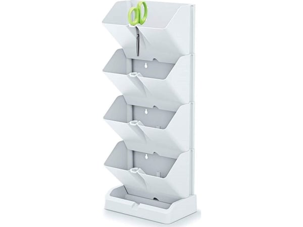 Prosperplast Vertical Garden Stand Mini Cascade valkoinen