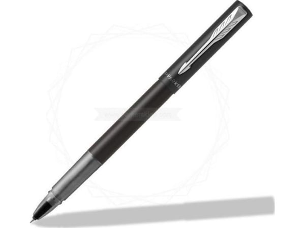 Parker Vector XL, Tynn penn, Sort, Rustfritt stål, Kromfarget, 1 stykker