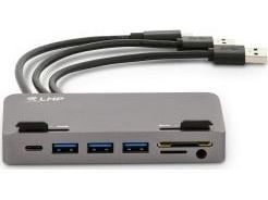 LMP 18633, Grå, MicroSD (TransFlash), SD, 3?5mm, HDMI, Mini DisplayPort, USB 3.2 Gen 1 (3.1 Gen 1) Type-A, USB 3.2 Gen 1 (3.1 Gen 1)..., Gjuten alu...
