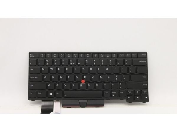 Lite-On - Erstatningstastatur for bærbar PC - med Trackpoint, UltraNav - bakbelysning - QWERTY - Engelsk - Europa - svart - for ThinkPad L14 Gen 1 ...