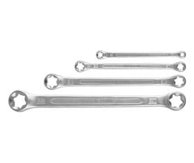 Yato YT-0530, Krom vanadium stål, Krom, 8,10,11,12,13,14,17 mm, Sort, 7 stk