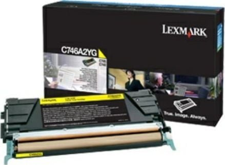 Lexmark C746A3YG, 7000 sivua, Keltainen, 1 kpl