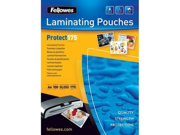 Fellowes 5308803, Läpinäkyvä, Muovi, A3, 308 mm, 1 mm, 428 mm