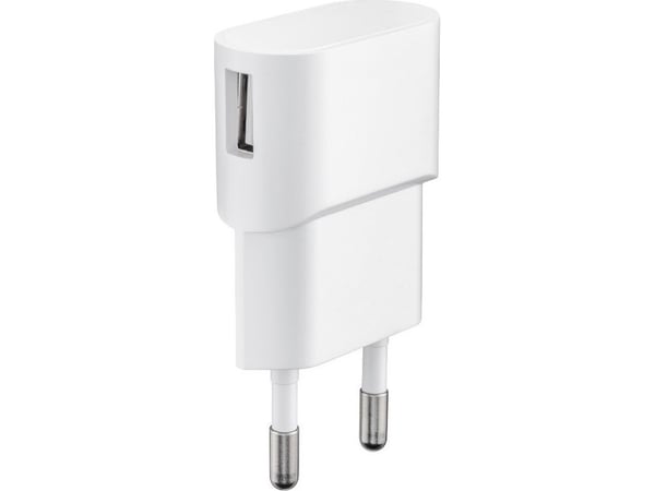 MicroConnect - Strömadapter - 5 Watt - 1 A (USB) - vit