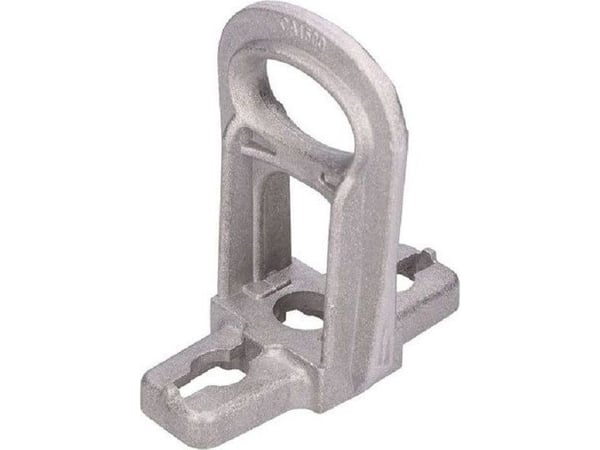 Extralink POLE BRACKET CA1500, Krok med lukket ende, Fast krok, Stål, Kromfarget