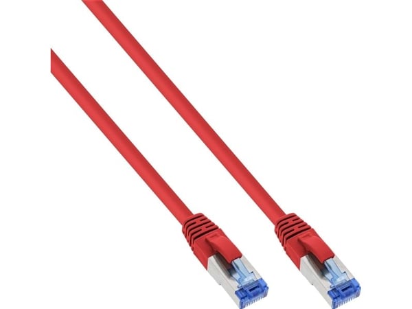 InLine 76821R, 0,25 m, Cat6a, S/FTP (S-STP), RJ-45, RJ-45