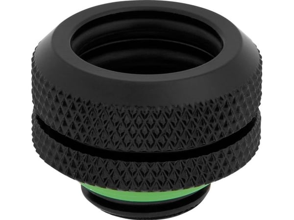Corsair Fitting (hard tube),XF Hardline 4-pack (14mm OD compression_ black)
