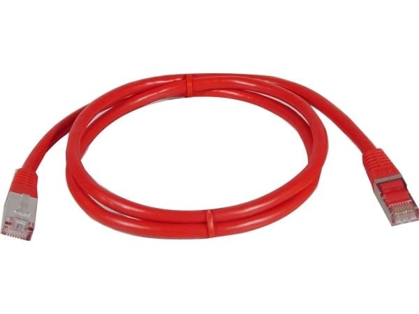 Goobay CAT 6-100 SSTP PIMF Rød 1m, 1m, RJ-45, RJ-45