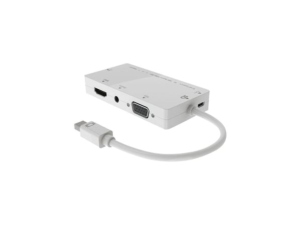 MicroConnect - Videotransformator - DisplayPort - DVI, HDMI, VGA - vit