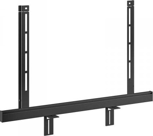 Vogel's RISE A121 - Monteringskomponent (2 monteringsbraketter) - for soundbar - svart - stativmonterbar