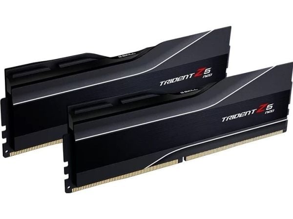 G.Skill Trident Z5 Neo - DDR5 - sett - 64 GB: 2 x 32 GB - DIMM 288-pin - 6000 MT/s / PC5-48000 - CL32 - 1.4 V - ikke-bufret - ikke-ECC - matt svart...