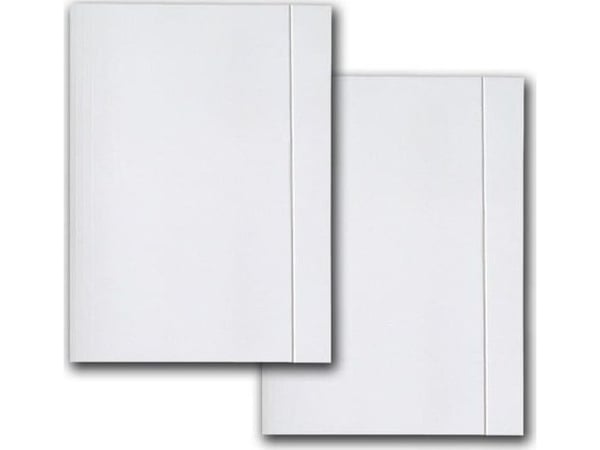 Barbara perm med strikk A4 hvit kartong 250 g, 25 stk (0821003BN)