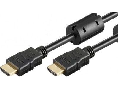 MediaRange MRCS197, 2 m, HDMI Type A (Standard), HDMI Type A (Standard), 18 Gbit/s, musta