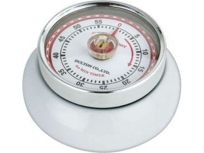 Zassenhaus SPEED, Mekanisk tidsur, Hvit, 55 min, Metall, Analog, Magnetisk