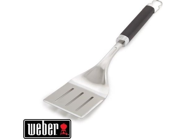 Weber 6761, Paistinlasta, Musta, Hopea, Ruostumaton teräs, Weber, 108 mm, 457,2 mm