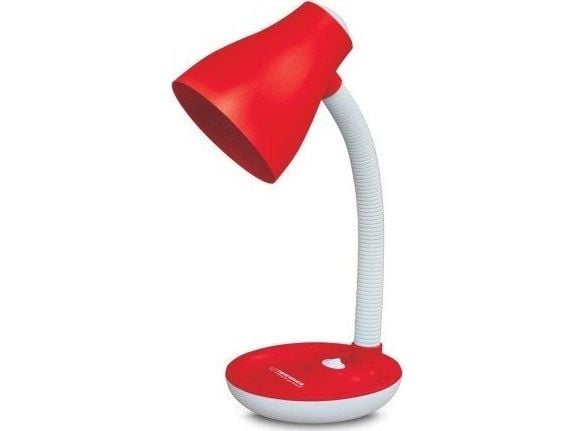 Esperanza ELD114R, Rød, Barnerom, Kontor, E27, 1 ampuller, 12 W, LED