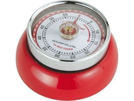 Zassenhaus 072327, Mekanisk äggklocka, Röd, 60 min, 7 cm, 30 mm, 144 g