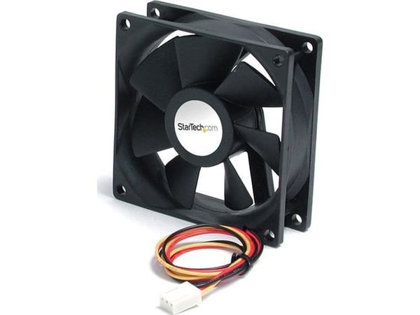 Startech 60x25mm High Air Flow Dual Ball Bearing Computer Case Fan w/ TX3 - 3 pin case Fan - TX3 Fan - 60mm Fan (FAN6X25TX3H) - Systemviftesett - 6...