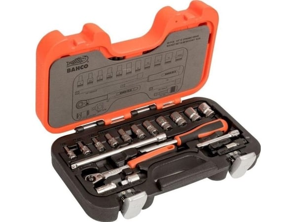 BAHCO SLIM AVAIMET 65el. 1/4"