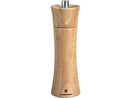Zassenhaus 023244, Salt- og pepperkvern, Tre, Bambus, Keramikk, Pepper, Salt, 180 mm