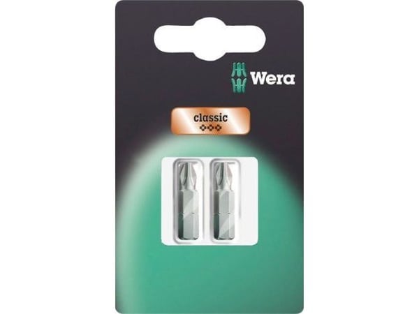 Wera 851/1 Z SB SiS 05073305001 Kryssslissbit PH 2 Verktøystål Legering, slitesterk D 6,3 1 stk.