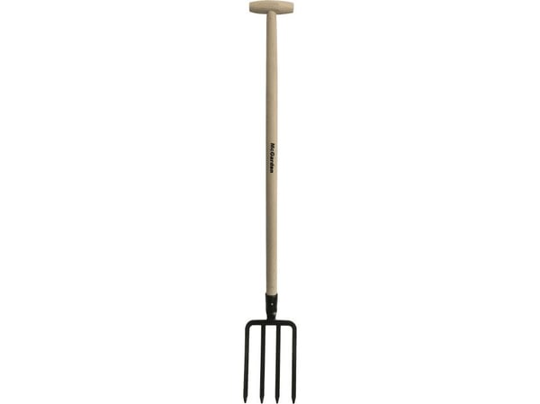 McGarden puutarhahaarukka rullattu sidottu suora T-kahva (MG-800-0475)