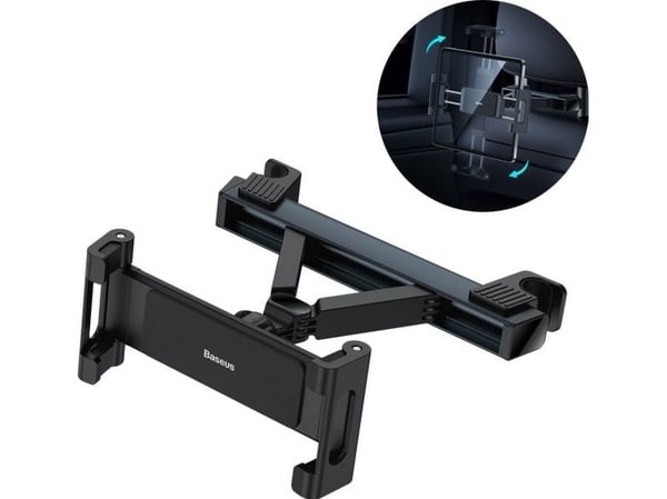 Baseus JoyRide Pro auton niskatuen tablettiteline (musta)