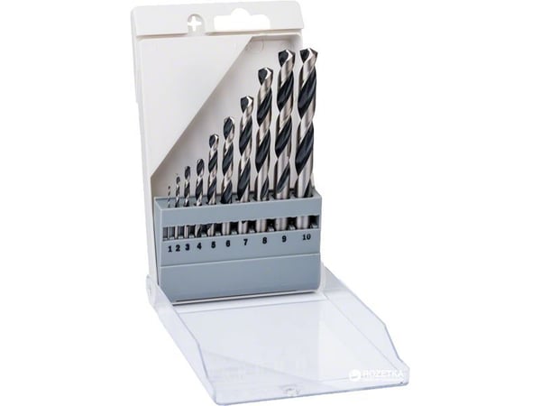 Bosch METALBORSÆT POINTTEC HSS-R 1-10MM 10 STK 10 STK