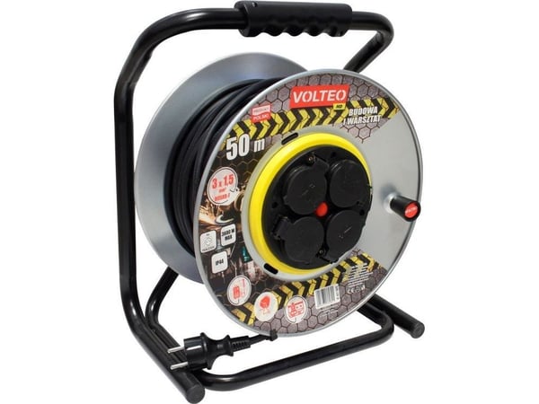 Volteo HEAVY DUTY METALLI BEBEN 50M H05RR 3*2.5 IP44 LIITÄNTÄJÄ