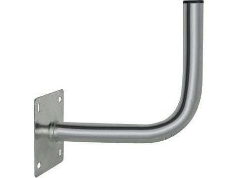 Blow veggmontert antennemast-holder bøyelig med frontplate 38/300 sinkbelagt